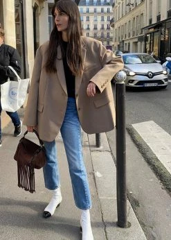 Cheapest π The Frankie Shop Bea Blazer - Latte π 15 The Frankie Shop Bea Blazer - Latte