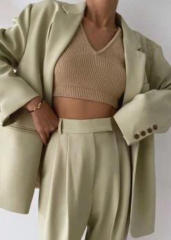 The Frankie Shop CLOTHING Bea Blazer - Melon