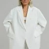 The Frankie Shop CLOTHING Bea Blazer - White