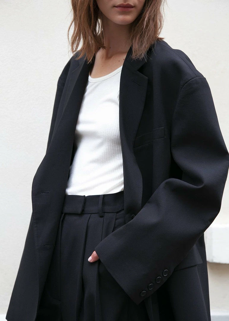 Brand new β The Frankie Shop CLOTHING Bea Blazer - Black π― 4 The Frankie Shop CLOTHING Bea Blazer - Black