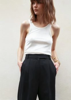 The Frankie Shop CLOTHING Bea Suit Pants - Black