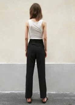 The Frankie Shop CLOTHING Bea Suit Pants - Black