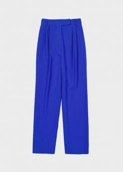 The Frankie Shop Bea Suit Pants - Cobalt