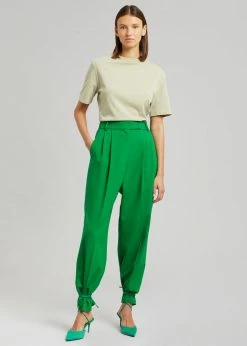The Frankie Shop CLOTHING Bea Suit Pants - Kelly Green