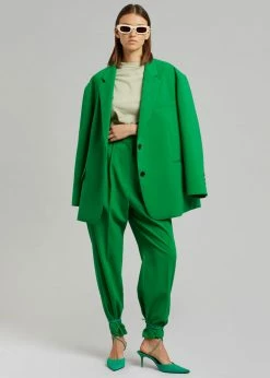 The Frankie Shop CLOTHING Bea Suit Pants - Kelly Green