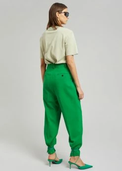 The Frankie Shop CLOTHING Bea Suit Pants - Kelly Green