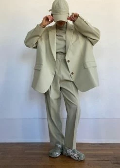 The Frankie Shop Bea Suit Pants - Melon CLOTHING