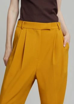 The Frankie Shop CLOTHING Bea Suit Pants - Mustard