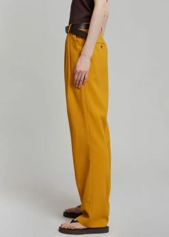 The Frankie Shop CLOTHING Bea Suit Pants - Mustard