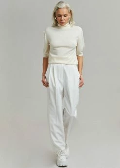 The Frankie Shop Bea Suit Pants - White