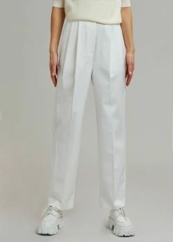 The Frankie Shop Bea Suit Pants - White