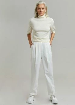 The Frankie Shop Bea Suit Pants - White