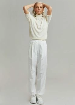 The Frankie Shop Bea Suit Pants - White