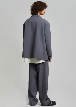 The Frankie Shop Beo Blazer - Charcoal Men