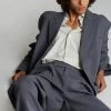The Frankie Shop Beo Blazer - Charcoal Men