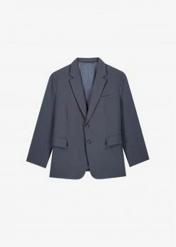 The Frankie Shop Beo Blazer - Charcoal Men