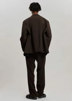 The Frankie Shop Beo Blazer - Dark Espresso Men