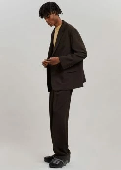 The Frankie Shop Beo Blazer - Dark Espresso Men