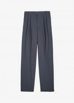 The Frankie Shop Men Beo Suit Pants - Charcoal