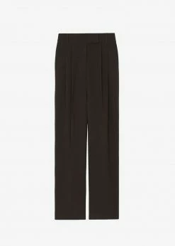 The Frankie Shop Beo Suit Pants - Dark Espresso