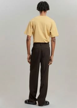 The Frankie Shop Beo Suit Pants - Dark Espresso