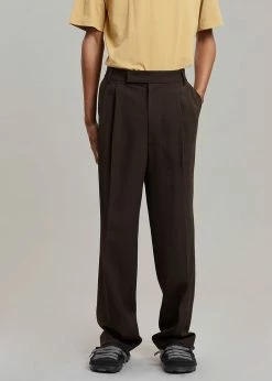 The Frankie Shop Beo Suit Pants - Dark Espresso
