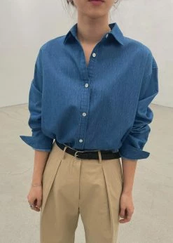 Siento Beya Denim Shirt - Medium Wash