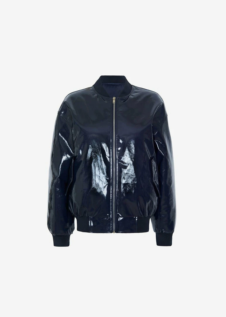 Hot Sale π Blessd Blake Patent Bomber - Navy π 7 Blessd Blake Patent Bomber - Navy