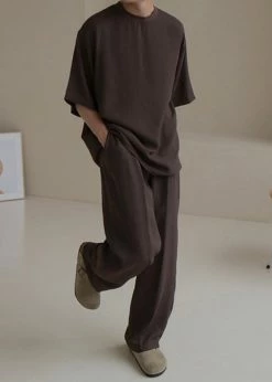 The Frankie Shop Brax Pants - Brown Men