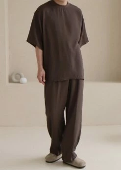 The Frankie Shop Brax Pants - Brown Men