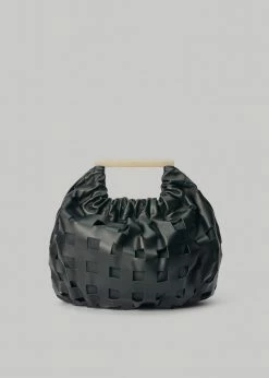 ACCESSORIES By Malene Birger Deblo Leather Bag - Black