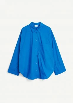 CLOTHING By Malene Birger Derris Shirt - Arctic Blue