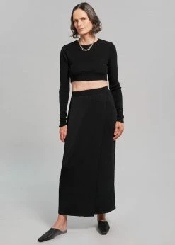 CLOTHING By Malene Birger Minea Skirt - Black