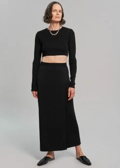 CLOTHING By Malene Birger Minea Skirt - Black