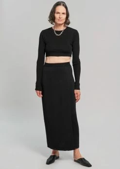 CLOTHING By Malene Birger Minea Skirt - Black