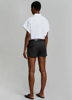 Le Vase Cece Cuffed Sleeve Shirt - White