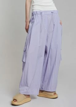 The Frankie Shop Celeste Cargo Pants - Lilac CLOTHING