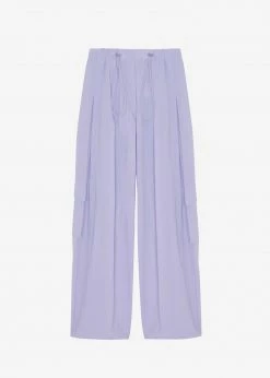 The Frankie Shop Celeste Cargo Pants - Lilac CLOTHING