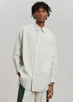 The Frankie Shop Chadwick Shirt - Light Grey Men
