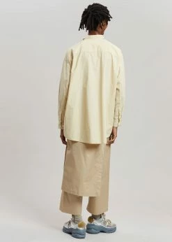 The Frankie Shop Men Chadwick Shirt - Mastic