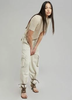 The Frankie Shop CLOTHING Chava Cargo Joggers - Birch