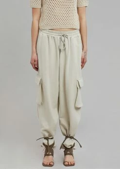 The Frankie Shop CLOTHING Chava Cargo Joggers - Birch