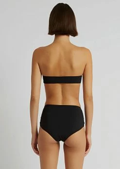 Deals π CLOTHING Christopher Esber Ruched Prong Bandeau - Black π₯ 9 CLOTHING Christopher Esber Ruched Prong Bandeau - Black