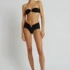 CLOTHING Christopher Esber Ruched Prong Bandeau - Black