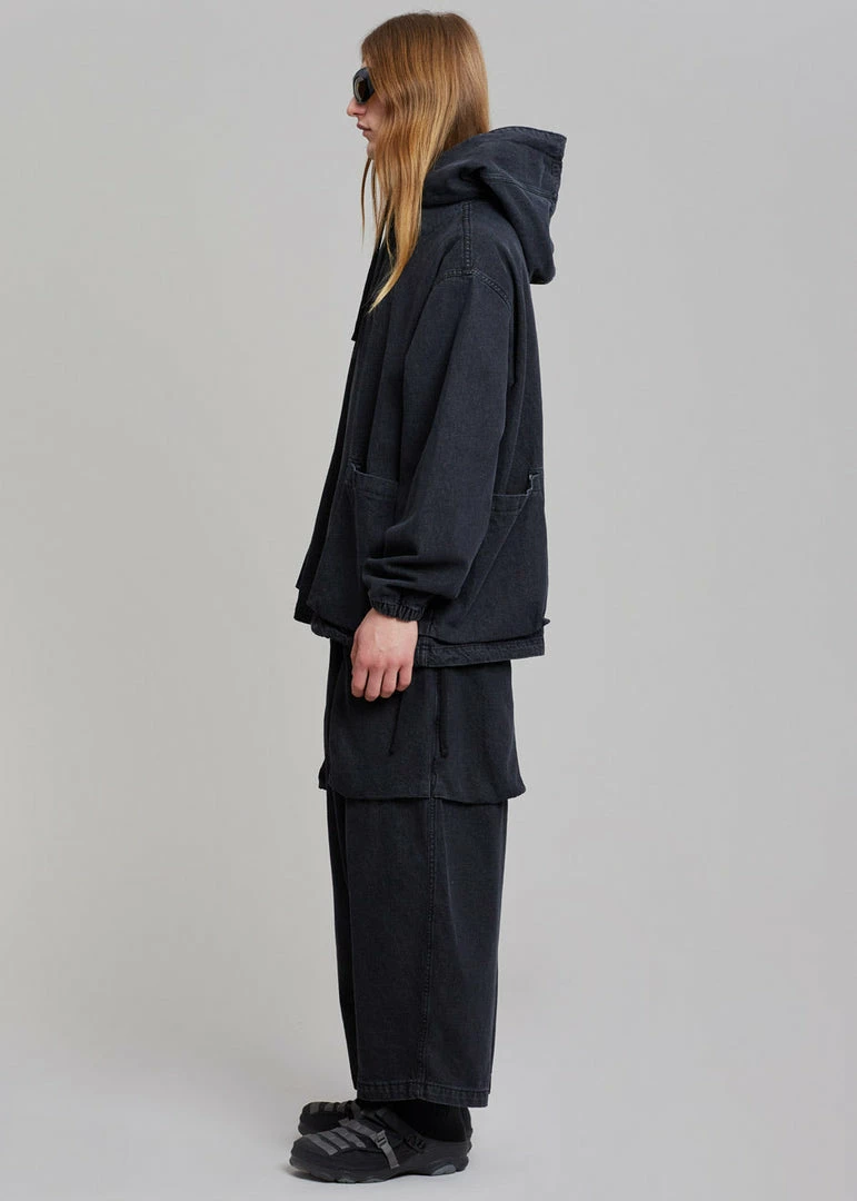 Buy π The Farmers Market Men Cliff Denim Balloon Pants - Black π 7 The Farmers Market Men Cliff Denim Balloon Pants - Black