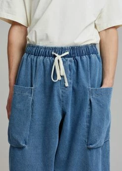 Cheapest β¨ The Farmers Market Cliff Denim Balloon Pants - Worn Wash π 13 The Farmers Market Cliff Denim Balloon Pants - Worn Wash