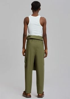 The Frankie Shop CLOTHING Conan Cargo Pants - Army Green