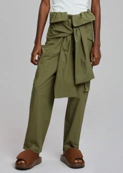 The Frankie Shop CLOTHING Conan Cargo Pants - Army Green