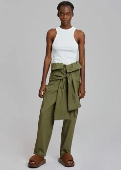 The Frankie Shop CLOTHING Conan Cargo Pants - Army Green