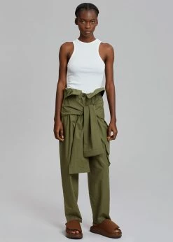 The Frankie Shop CLOTHING Conan Cargo Pants - Army Green